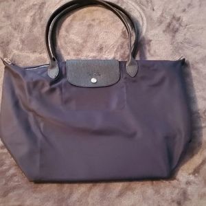Longchamp Nylon Navy Tote Le Pliage